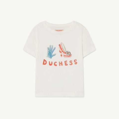 White Duchess Rooster Kids T-Shirt