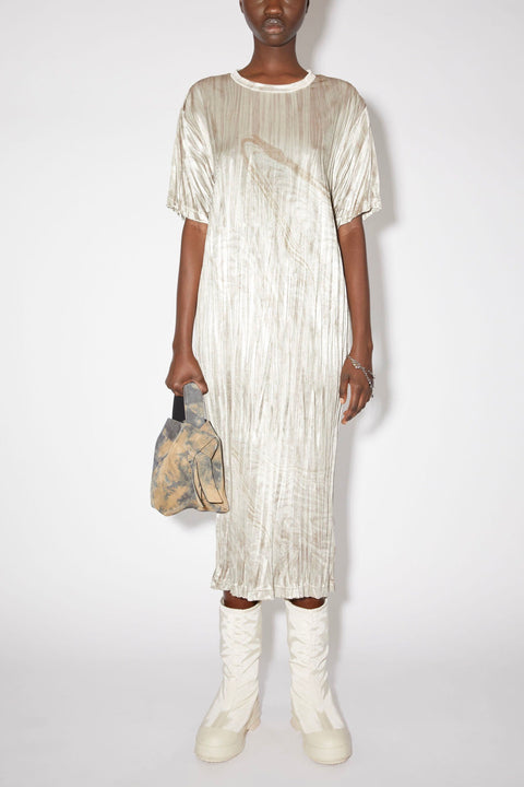 Pleated T-Shirt Dress avecel Pleated T-Shirt Dress avecel