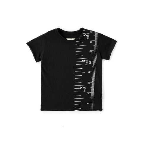 Babies Measuring Band T-Shirt - Black