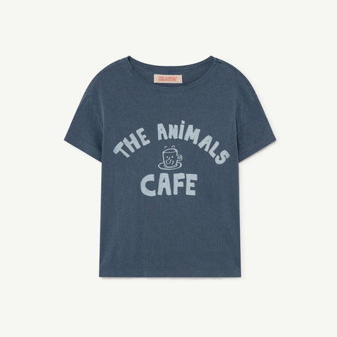 Navy The Animal Rooster Kids T-Shirt