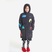 Kids Shapes Reversible Coat