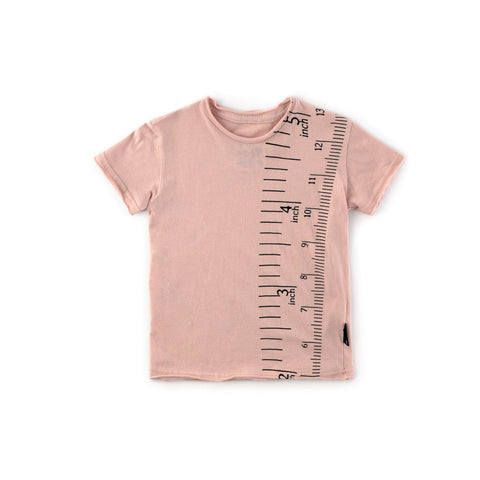 Baby Girls Measuring Band T-Shirt - Pink