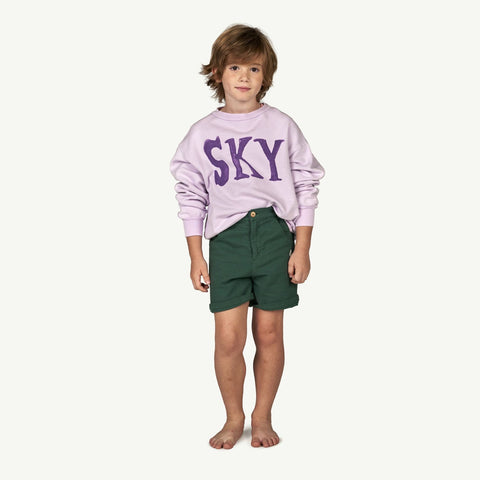 Lilac Sky Bear Sweatshirt