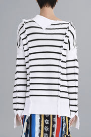 Brenton Stripes Cotton Sweater