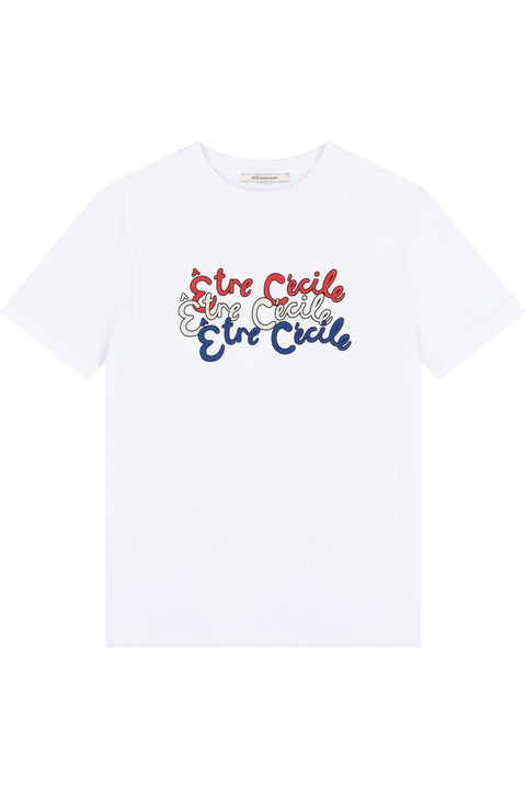 Etre Cecile Tri Colour Swirl Classic T-Shirt