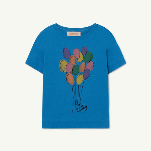 Kids Rooster T-Shirt - Blue