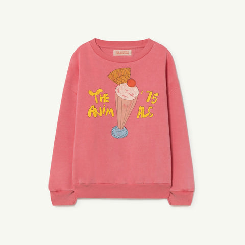 Kids Bear Sweatshirt - Pink