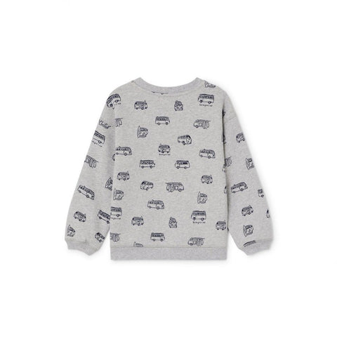 Printed Fleece Sweatshirt