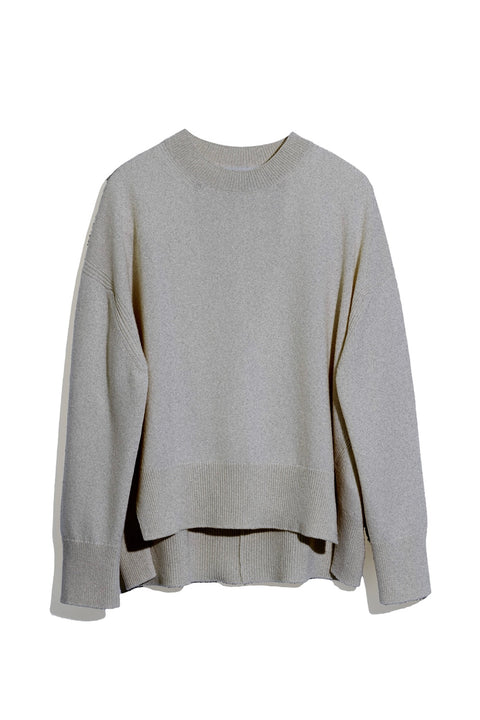 Oversized Cashmere Pullover - Grey
