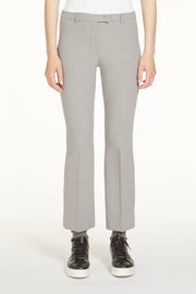 Cotton and Viscose Grey Trousers