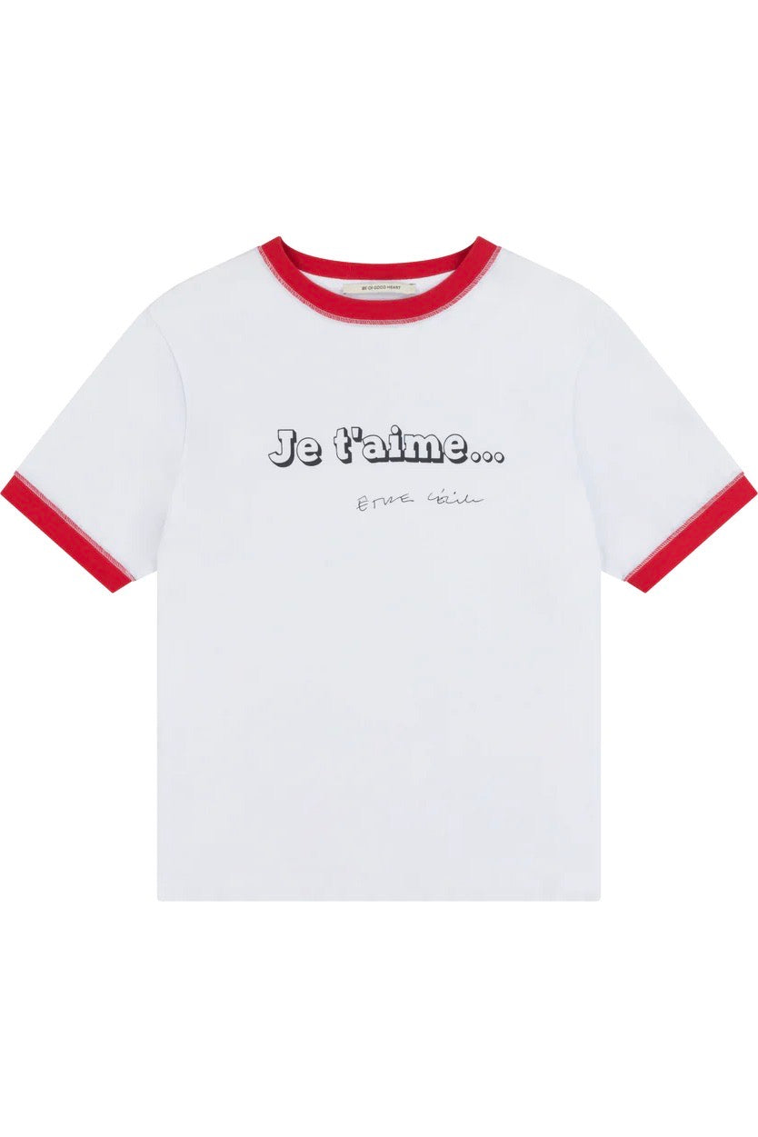 Je T'Aime Etre Cecile Ringer T-Shirt – avecel