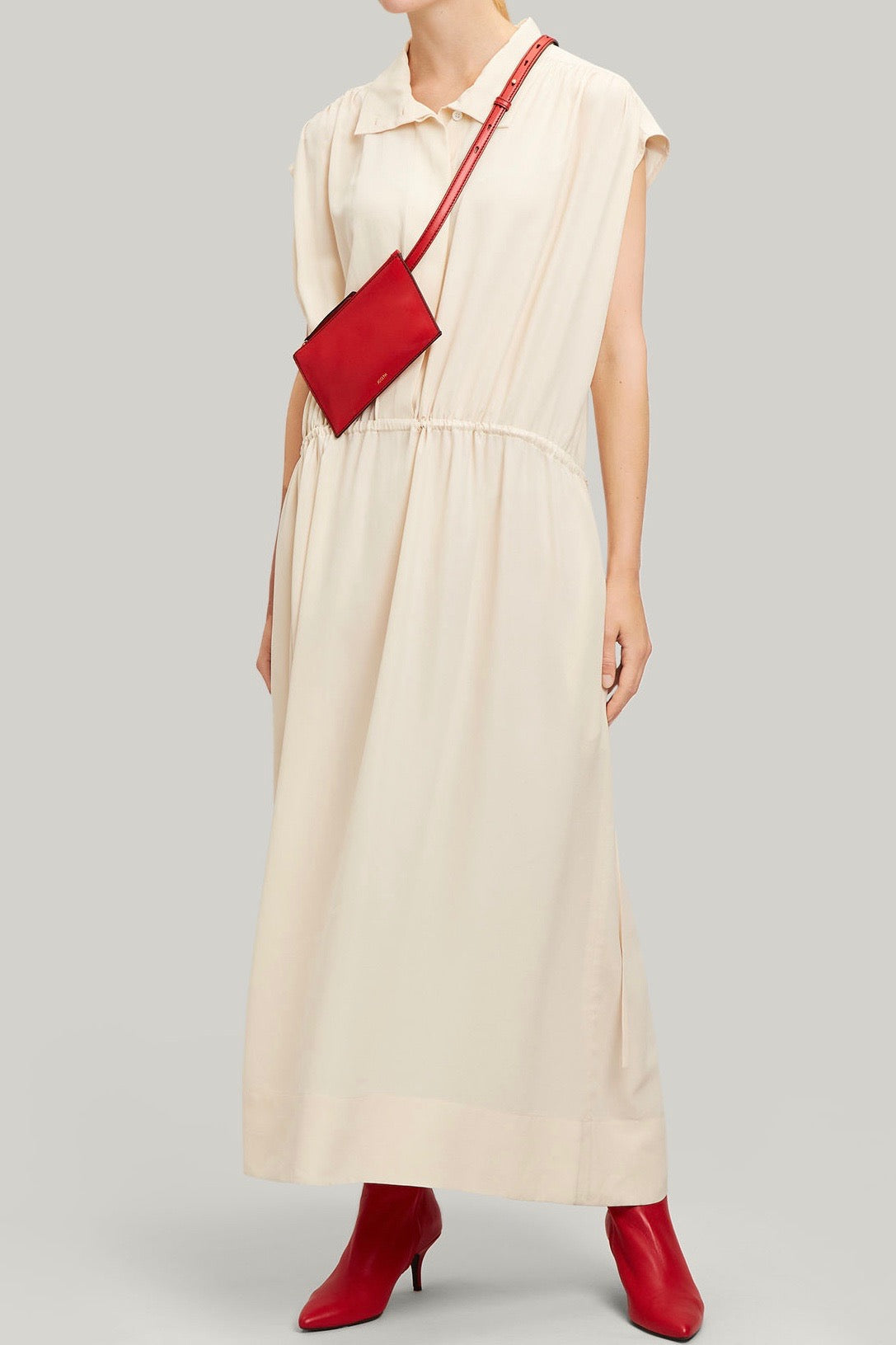 fitted lace wedding dress Central Park Toile Rosie Dress – Carrie Dunham main image 1