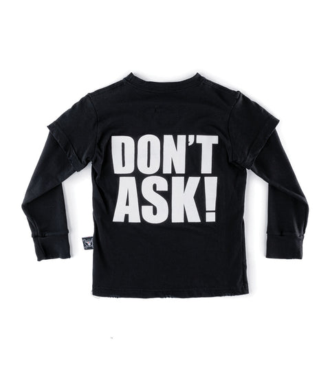 Don’t ask! T-shirt - Black