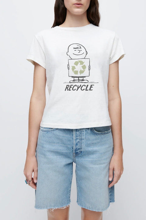 Classic "Peanuts Recycle" Tee