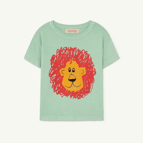 Blue Lion Rooster Kids T-Shirt
