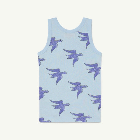 Blue Birds Frog Kids T-Shirt