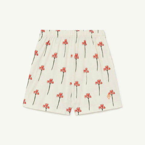 White Carnations Mole Kids Pants