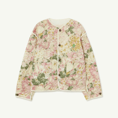 White Flowers Starling Jacket