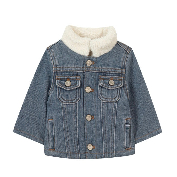 Royal blue denim on sale jacket