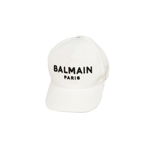 Balmain Logo Cap - White