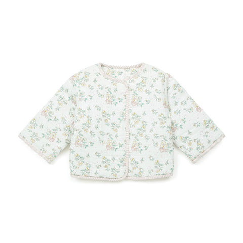Floral Print Cotton Jacket
