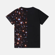 Cosmic Star Print Cotton T‐Shirt