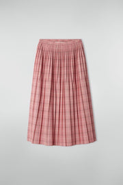 Pleated Pink Skirt