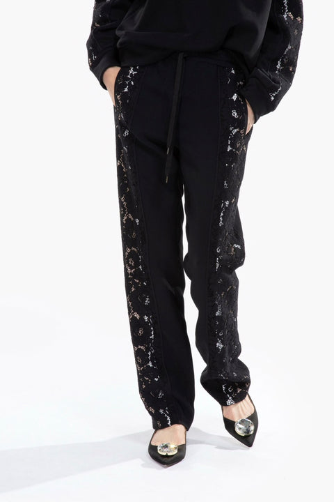 Lace Insert Jogger