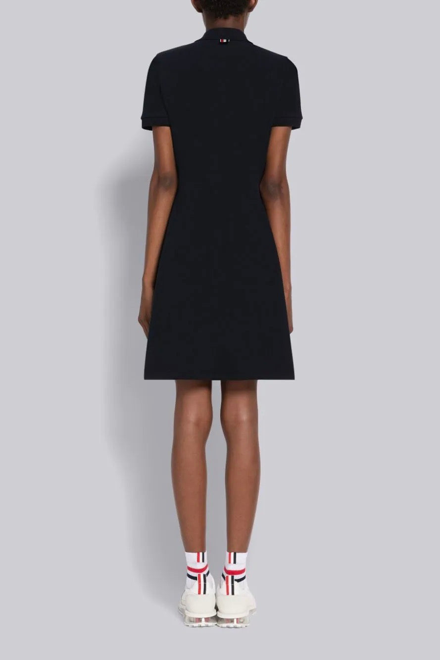 Pique Rib Flared Tennis Dress